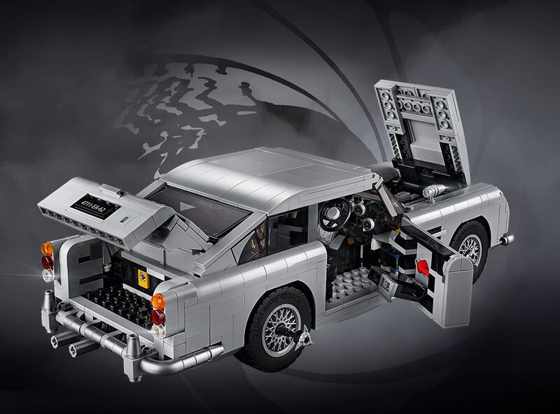 Lego Creator Expert James Bond Aston Martin DB5, €159.99 (Dh669). Aston Martin