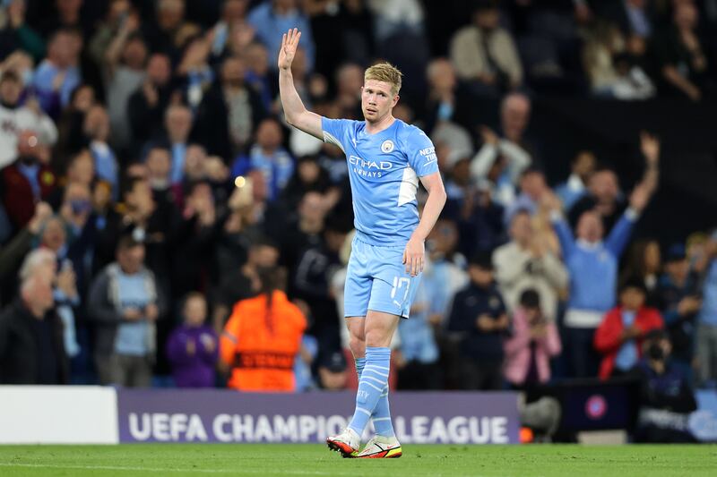 Kevin De Bruyne – 7. The Belgian was in full flow with a series of flicks and crosses. He supplied a great through ball to Torres, who was ruled offside. Getty Images