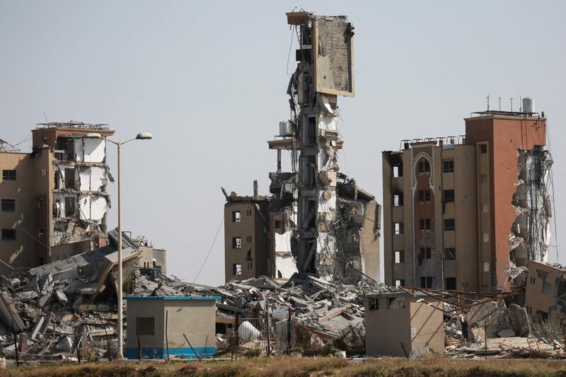 About 62 per cent of all homes in Gaza, equivalent to 290,820 housing units, were damaged or destroyed in the first four months of the war, the World Bank says. AFP