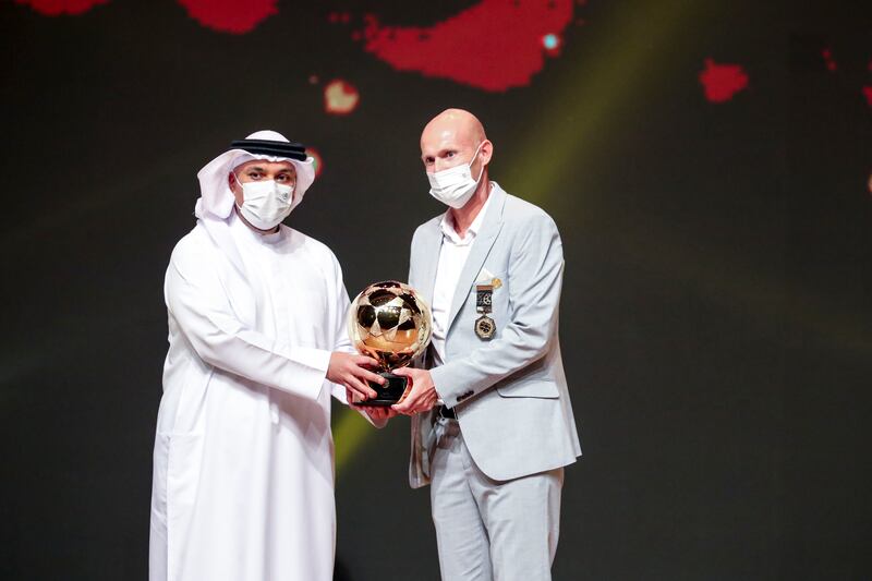 Best Manager award was won by Marcel Keizer of Al Jazira.