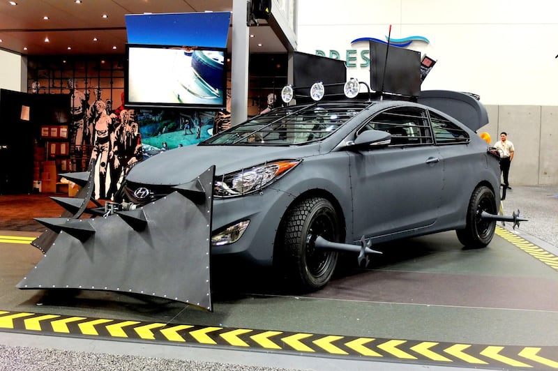 The Hyundai Elantra Coupe was created in collaboration with 'The Walking Dead' creator Robert Kirkman 