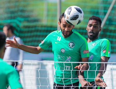 Saudi Arabia's football players have to deal with training, the heat and how to stay healthy during the holy month. Courtesy Saudi Arabia Football Federation