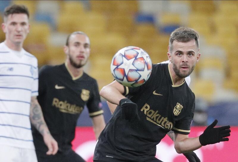 Miralem Pjanic 6 – Played in a more advanced role and did the simple things well, spraying short passes to those around him. Had little space to operate in.  EPA