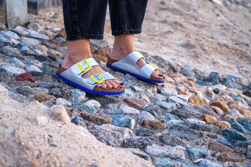 The latest Birkenstock styles will be available at SoleDXB. Photo by Ushma Rajpal 