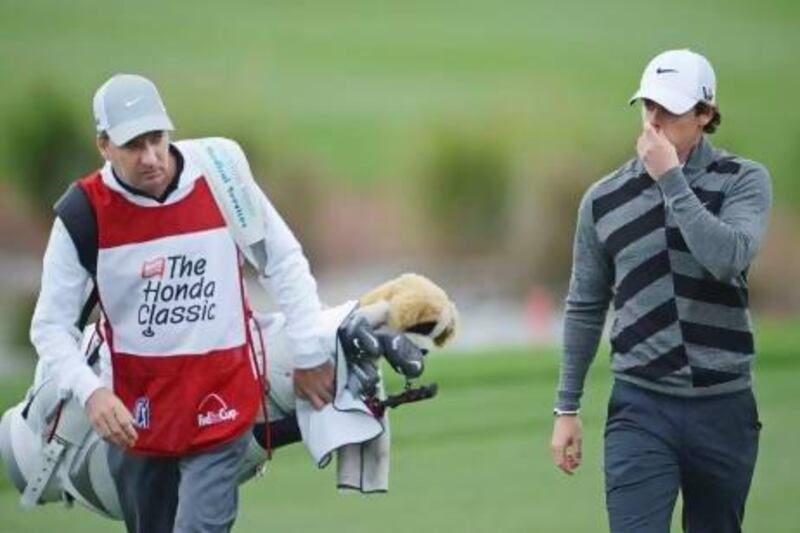 Like many others, even world No 2 golfer Rory McIlroy had a bad day at the office when he opted to walk off at the Honda Classic. Stuart Franklin / Getty Images