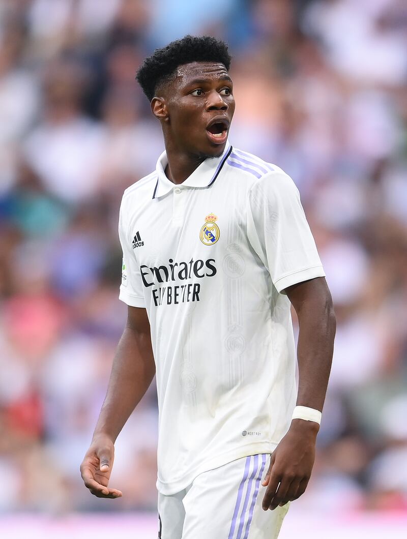 Aurelien Tchouameni earns £127,000 a week at Real Madrid. Getty