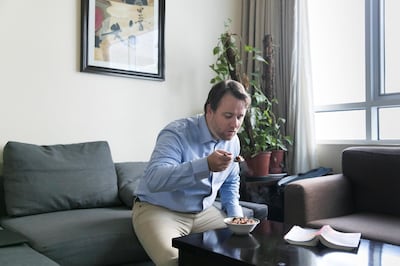 DUBAI, UNITED ARAB EMIRATES - AUGUST 27, 2018. 

Zach Holz, English teacher, at his home.

When Zach Holz set out to eat all of his meals at home in May, he was fairly sure he was going to reconfirm the findings of one of his favourite bloggers on the subject of financial independence, Mr Money Moustache. 

He was expecting nothing short of a money-saving epiphany. 

“I totally didn’t I didn’t feel that way at all,” says Mr Holz, a 35-year-old American teacher living in Dubai. “I felt trapped. I felt like I wasn’t able to hang out with people I enjoyed hanging out with, because they were going out for dinner. I learned a few recipes, but I’ve cooked my whole life, so it’s not like I learned a new skill. And I didn’t save that much money either, so it kind of failed all around.” 


(Photo by Reem Mohammed/The National)

Reporter: ALICE HAINE
Section: BZ