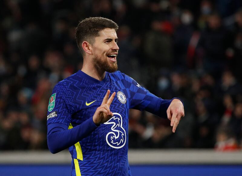 Jorginho (for Kovacic 45’) – 6. Slotted home from the spot with ease. Reuters