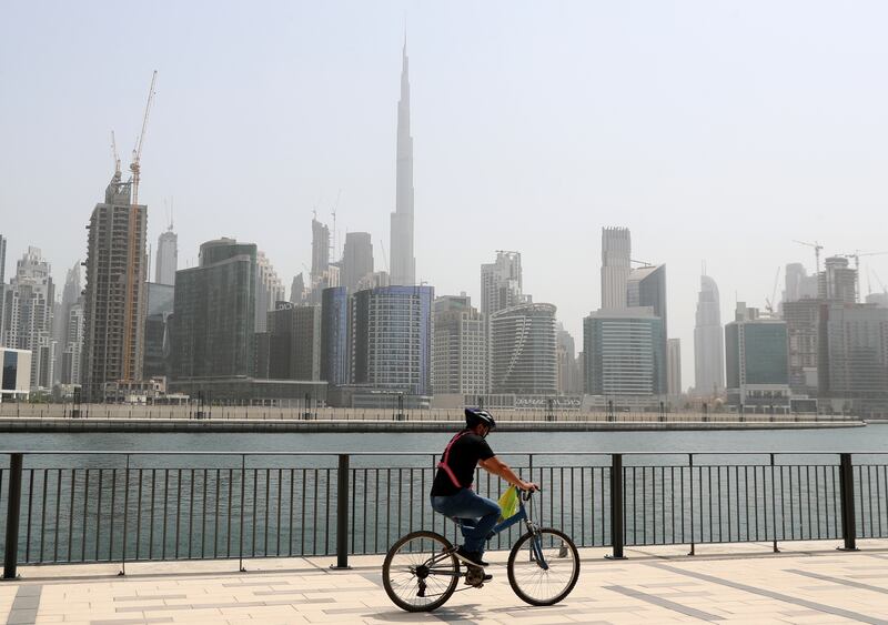 The UAE's weather bureau says there is a chance of rain in Dubai on Thursday. The National