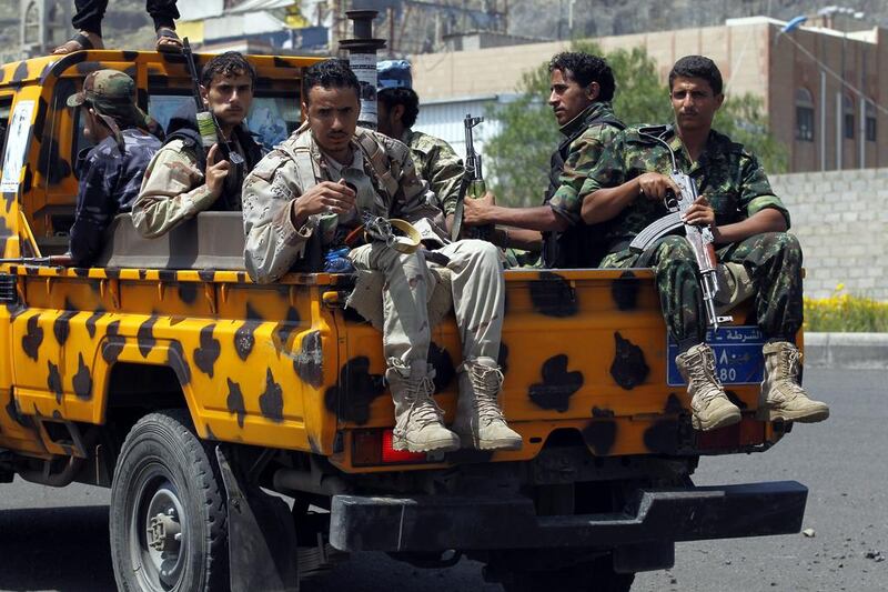 Iranian leaders have continually denied giving any military and weapons assistance to the Houthis. Yahya Arhab / EPA