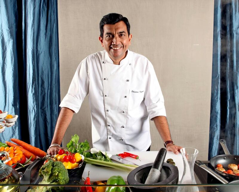 new caption: Sanjeev Kapoor will be appearing during Dubai Food Festival 2015 as part of Fetafeat.
old caption: Handout of Sanjeev Kapoor, Masala Food Fair. Courtesy of Masala Food Fair *** Local Caption ***  BLOG12ja-MasalaFoodFair.jpg