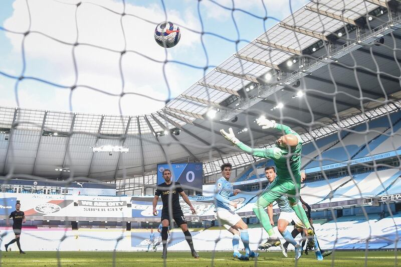 WEST HAM RATINGS: Darren Randolph - 5: Making only his second league appearance since Lukasz Fabianski wasn’t available, had no chance with either goal. Was alert enough to race off line to thwart Mahrez, then shrugged off an injury at start of second half. EPA