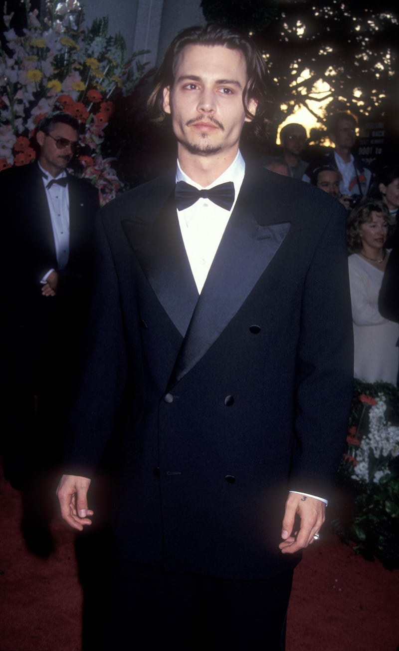 Johnny Depp during 66th Annual Academy Awards at Dorothy Chandler Pavillion in Los Angeles, CA, United States. (Photo by Barry King/WireImage)