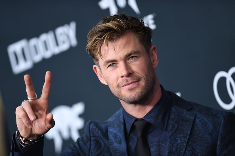 Australian actor Chris Hemsworth arrives for the World premiere of Marvel Studios' "Avengers: Endgame" at the Los Angeles Convention Center on April 22, 2019 in Los Angeles. / AFP / VALERIE MACON
