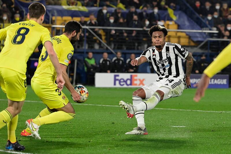 Weston McKennie – 8. Cut inside to pass and linked well with his forwards. Subbed off due to an injury, which brought an unfortunate end to a good game for the midfielder. Juventus’ second best attacking threat after Vlahovic. AFP