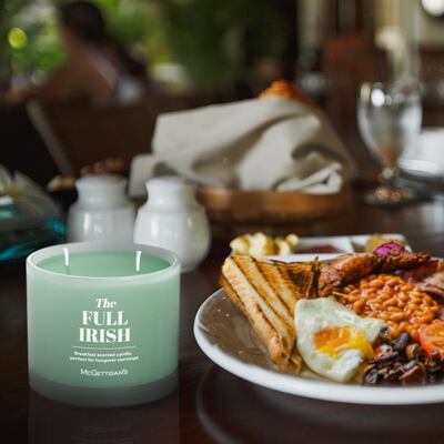 McGettigan's Irish bar and restaurant has launched scented candles - it claimed. Courtesy McGettigan's