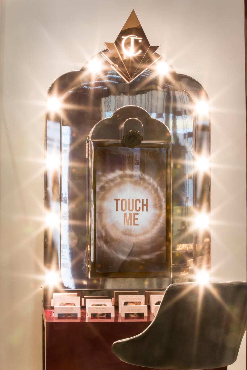Charlotte Tilbury's upcoming Dubai boutique will contain one of her Magic Mirrors. Courtesy Charlotte Tilbury