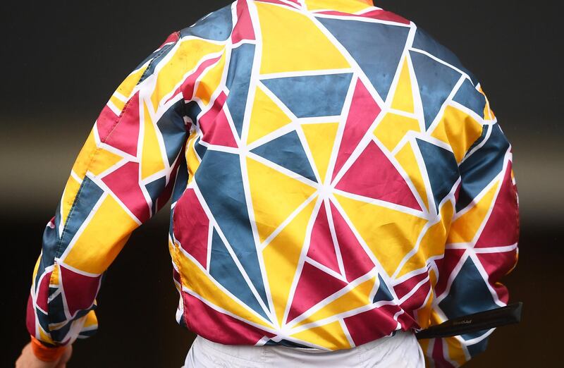 Detailed view of the silks worn by Ben Coen on day four of the Royal Ascot Meeting at Ascot Racecourse in Ascot, England. Getty Images