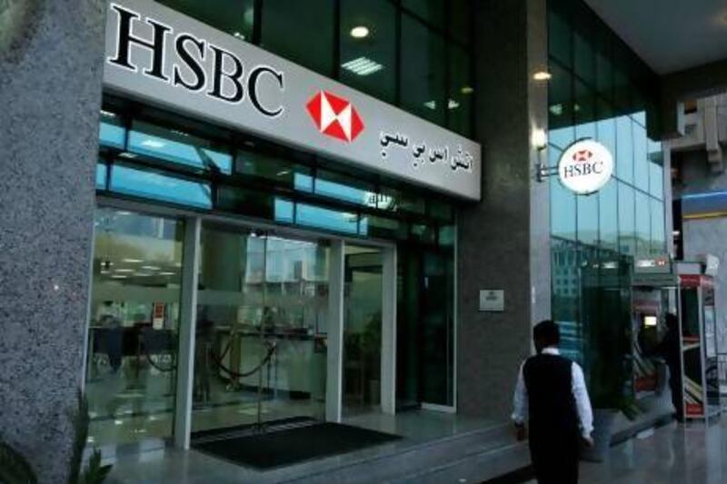 An HSBC customer received a credit card payment demand from the bank after settling and closing his account. Ryan Carter / The National