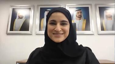 Sarah Al Amiri, UAE Minister of State for Advanced Technology and Chair of the UAE Space Agency. 