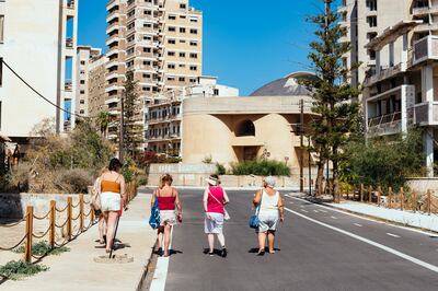 After nearly half a century of abandonment, a small part of Varosha is now open for people to visit but there is very little activity and the town remains largely empty with no one allowed into any of the properties for safety reasons. Photo: Silvio Rusmigo / The National