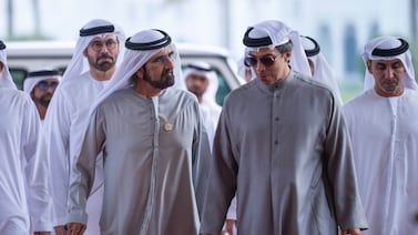 Sheikh Mohammed bin Rashid, Vice President, Prime Minister and Ruler of Dubai, chaired a UAE Cabinet meeting in Abu Dhabi on Monday. Photo: Sheikh Mohammed bin Rashid / X