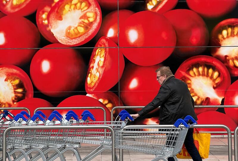 Britain has been experiencing a seasonal shortage of some fruit and vegetables, February 26. Reuters