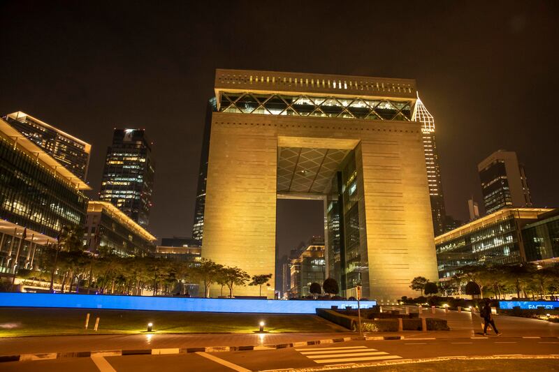 The DIFC Gate building. Spread across 100,000 square feet, the new campus will be located at the DIFC Innovation One premises. Antonie Robertson / The National