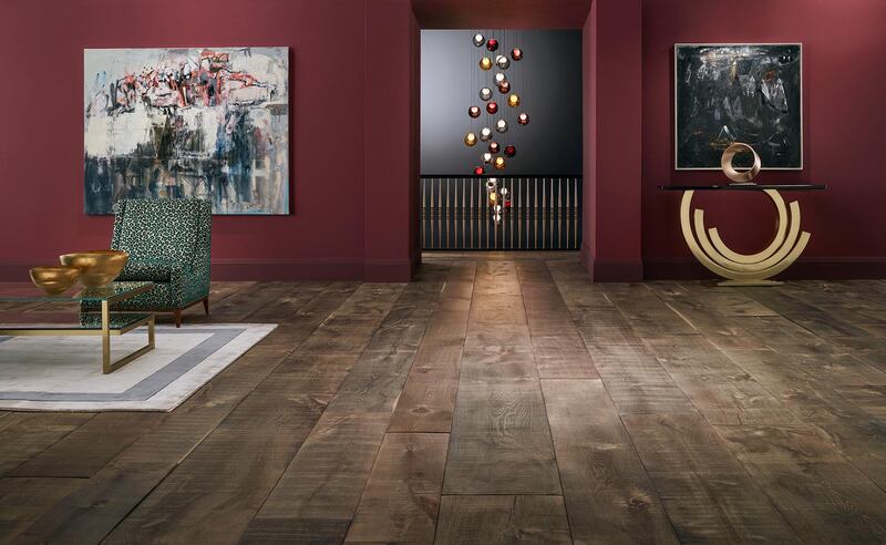 A wooden floor by Germany-based company Havwoods. Courtesy Havwoods