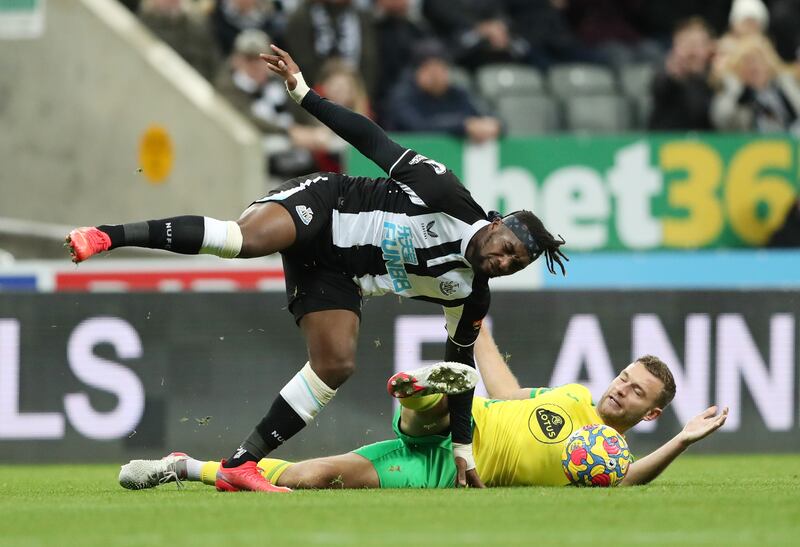 Ben Gibson - 6: One vital interception as Saint-Maximin threatened to break through in the opening half. Beaten to ball by Hayden in last 20 minutes as Newcastle substitute was able to shoot across goal. Reuters