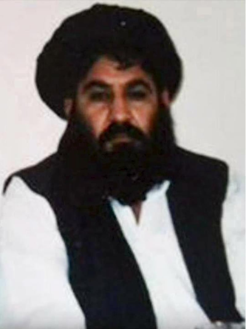 Mullah Akhtar Mansour co-founded the Taliban but some members are believed to be unhappy with him and have rallied around former leader Mullah Omar’s son, Yaqoob, instead. Taliban Handout/Reuters