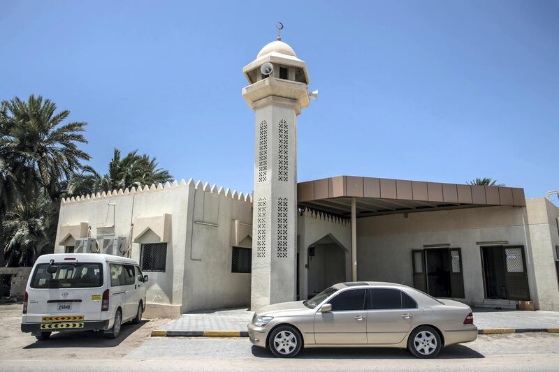 UMM AL QUWAIN, UNITED ARAB EMIRATES. 02 MAY 2019. The Saad Bin Obada Mosque in the Old Souk area of Umm Al Quwain for the Ramadan Mosque series. (Photo: Antonie Robertson/The National) Journalist: Anna Zacharias. Section: National.
