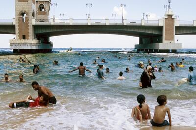 Domestic Tourism I (Beach). Image courtesy Maha Maamoun and Gypsum Gallery