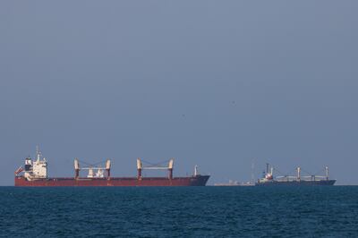 Commercial ships have had to divert around Africa's southern tip to avoid the Red Sea turbulence. Getty Images 