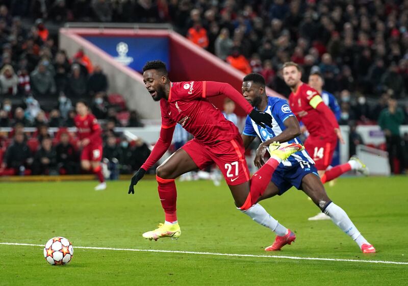 Divock Origi - 7: The Belgian replaced Mane in the 72nd minute and was full of running. His control was excellent and his directness scared the defence. PA