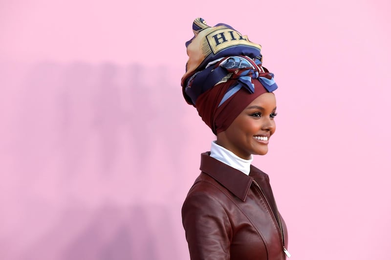 Model Halima Aden arrives for the 2019 CFDA Awards at The Brooklyn Museum in New York, U.S., June 3, 2019. REUTERS/Andrew Kelly