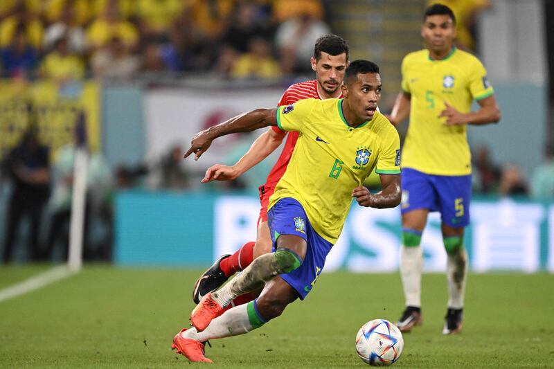 Alex Sandro 7: Effective on the left as Brazil weren’t at their best, but they won again and were always in control. AFP
