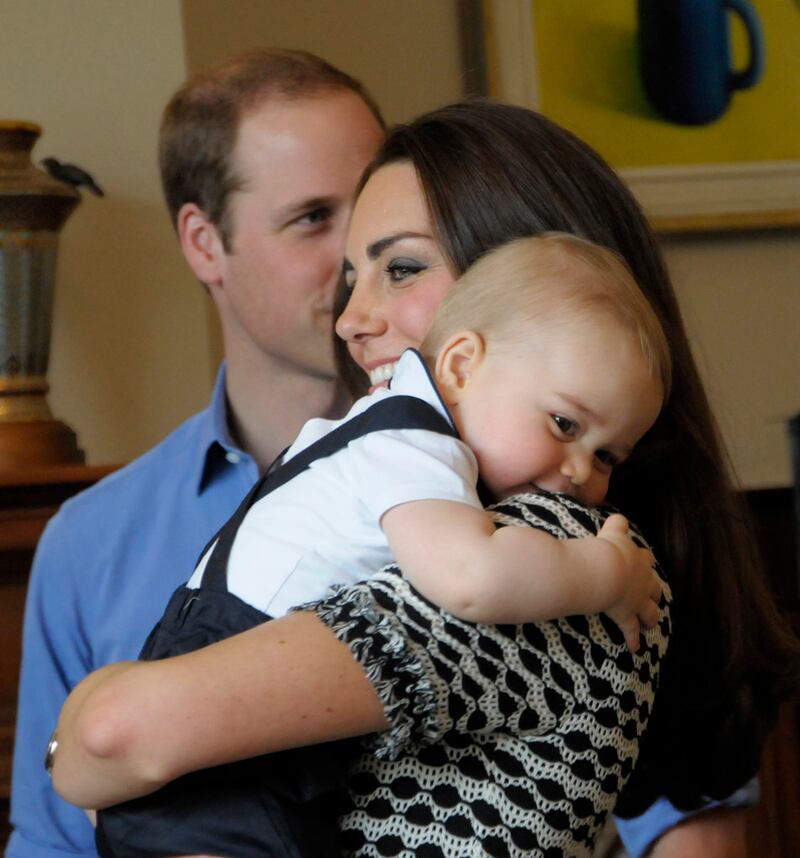 Taken at Government House in New Zealand in April 2014, Kate called this her 'favourite' photo from the royal tour. Getty Images