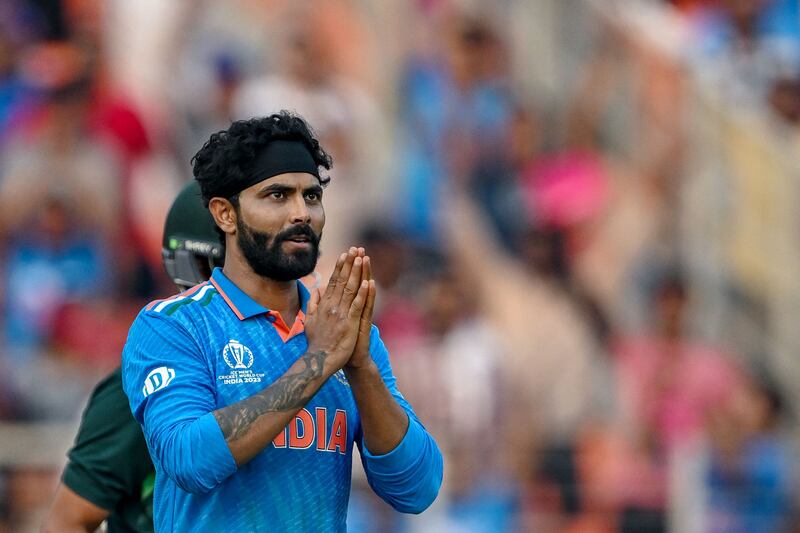 Ravindra Jadeja - 8/10. The left-arm spinner has been a rockstar on dry pitches that have offered grip and quick turn. Kept the runs down and took two late wickets. Captain Sharma can now depend on him blindly while bowling first. AFP