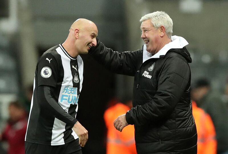 Burnley v Newcastle, Saturday, 7pm: So all of a sudden, Newcastle are strolling along in 11th place, level on points with three teams above them, and only two behind the Europa League position. All credit to Steve Bruce. He's galvanised the team and made them hard to beat, even getting some faint praise from the supporters. Can they keep it going? Reuters
PREDICTION: Burnley 1 Newcastle 1