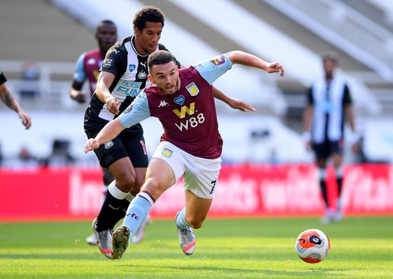 John McGinn - 6: Fans' favourite is still searching for his best form after coming back from injury. Reuters