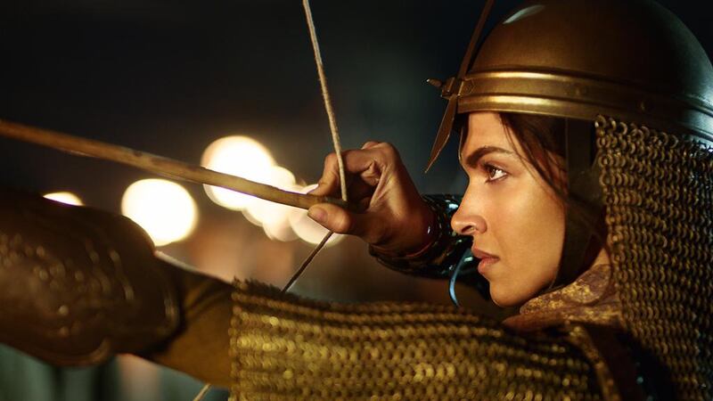 Deepika Padukone as Mastani in Bajirao Mastani. Courtesy Eros International