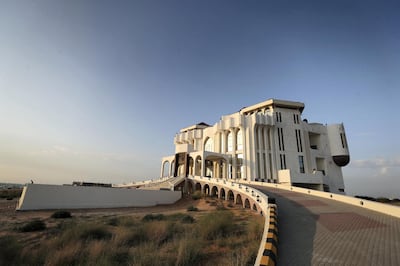 Ras Al Khaimah, United Arab Emirates - Reporter: Anna Zacharias: A look inside Al Qasimi Haunted Palace. Thursday, January 2nd, 2020. Ras Al Khaimah. Chris Whiteoak / The National