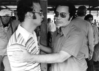 Jim Jones founded the Peoples Temple cult in the US, before bringing his predominantly African-American followers to Guyana in South America, believing the country would be safe from nuclear war. AP