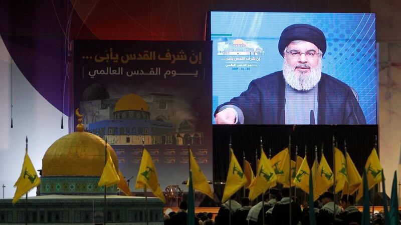 British people can face up to 10 years in jail for being seen supporting Lebanon's Hezbollah. Reuters