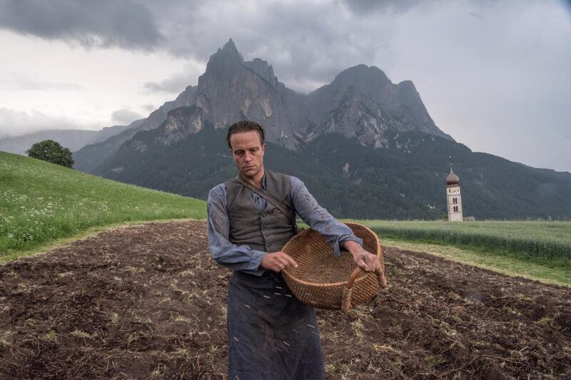 August Diehl in the film A HIDDEN LIFE. Photo by Reiner Bajo. © 2019 Twentieth Century Fox Film Corporation All Rights Reserved