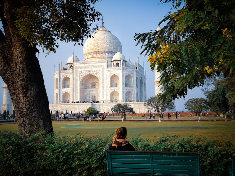 India's Taj Mahal is the most searched for Unesco World Heritage site in the world, with an average of 1.4 million searches per month, and the most popular in the UAE. Photo: Unsplash / Faisal Fraz