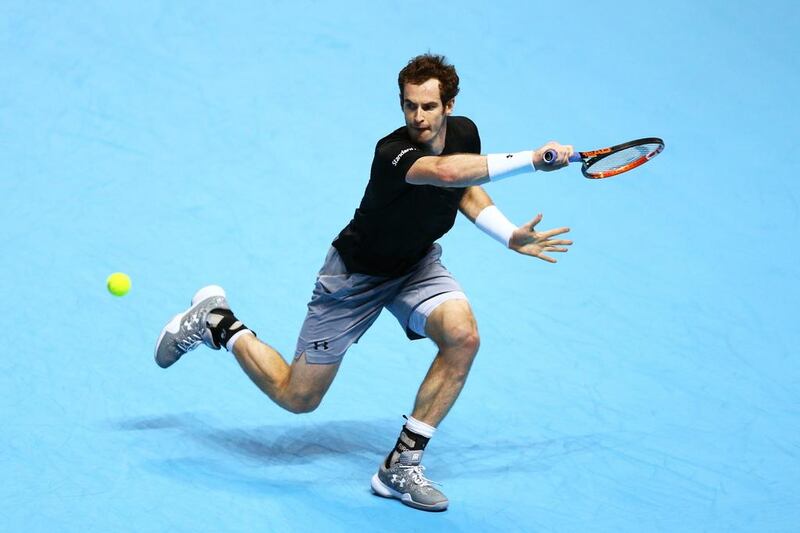 Andy Murray’s Singapore Slammers will face Roger Federer and the UAE Royals in Dubai on Tuesday in IPTL action. (Photo by Clive Brunskill/Getty Images)