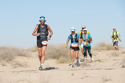 The 'world's longest desert race' first debuted in Dubai in 2018. Courtesy Dubai Sports Council