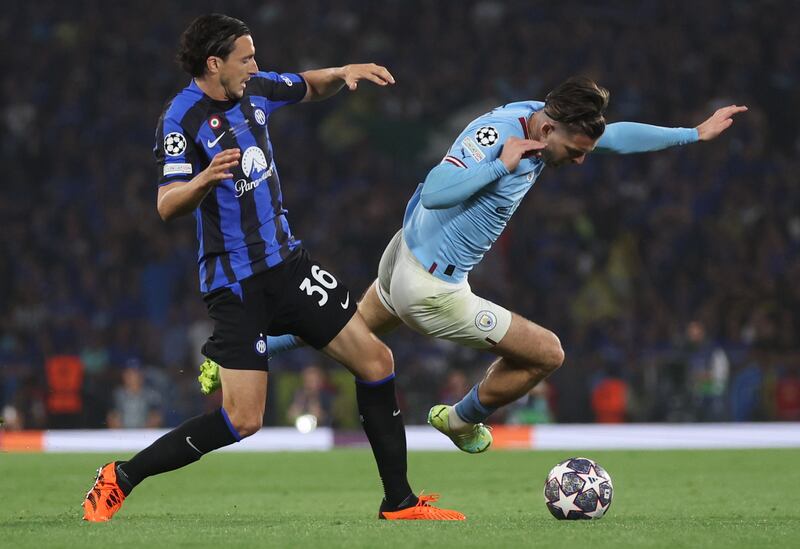 Matteo Darmian - 6. Had a good game except for one costly error. Could have done better to close up the space Rodri had in the build-up to the English side’s decisive goal. EPA
